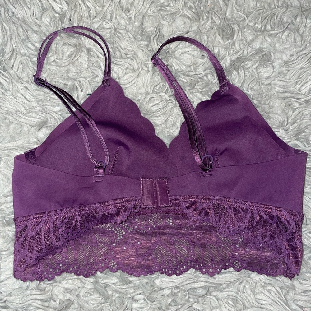 Purple Lace Bralette π - Picture 2 of 3